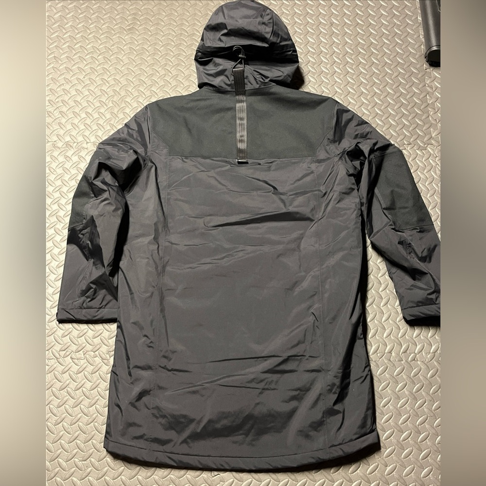 NIKE SPORTSWEAR SYNTHETIC-FILL PARKA CZ2867-010 MENs Large Black $375 Winter NEW - Picture 2 of 10